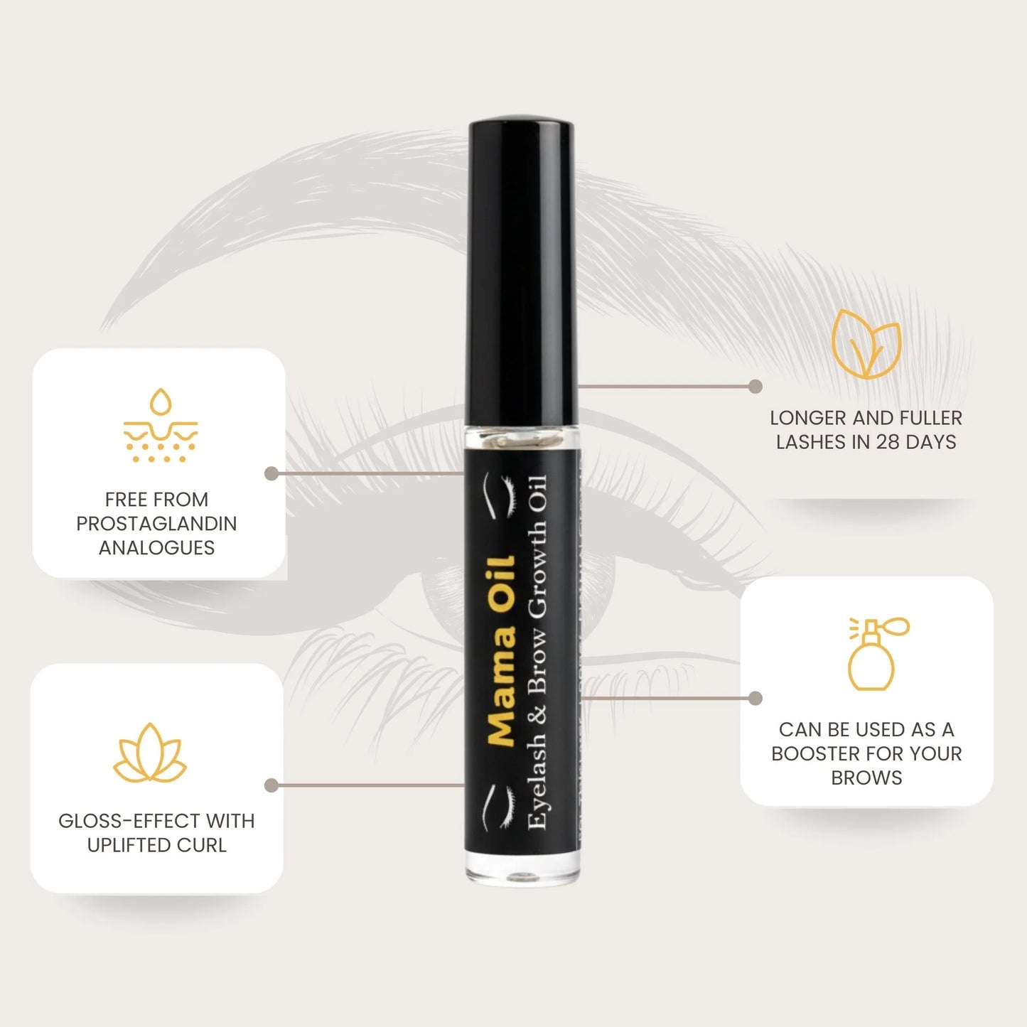 Lash and Brows Growth Oil